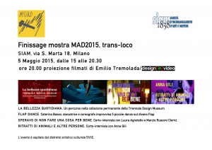 Finissage mostra MAD 2015